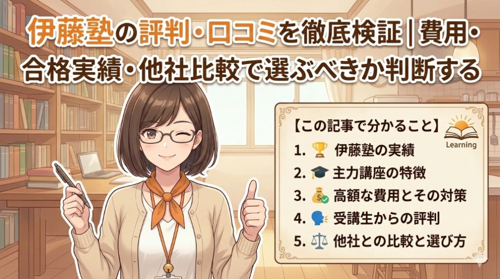 伊藤塾の記事アイキャッチ画像