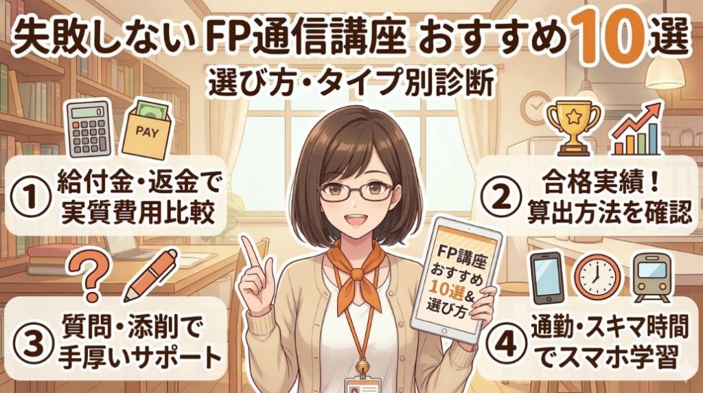 ファイナンシャルプランナー講座おすすめ記事アイキャッチ画像