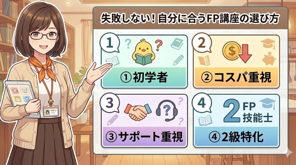ファイナンシャルプランナー講座おすすめの記事アイキャッチ画像