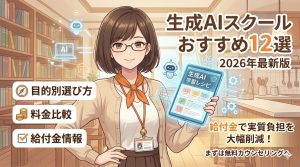 生成ai スクール おすすめ記事アイキャッチ画像