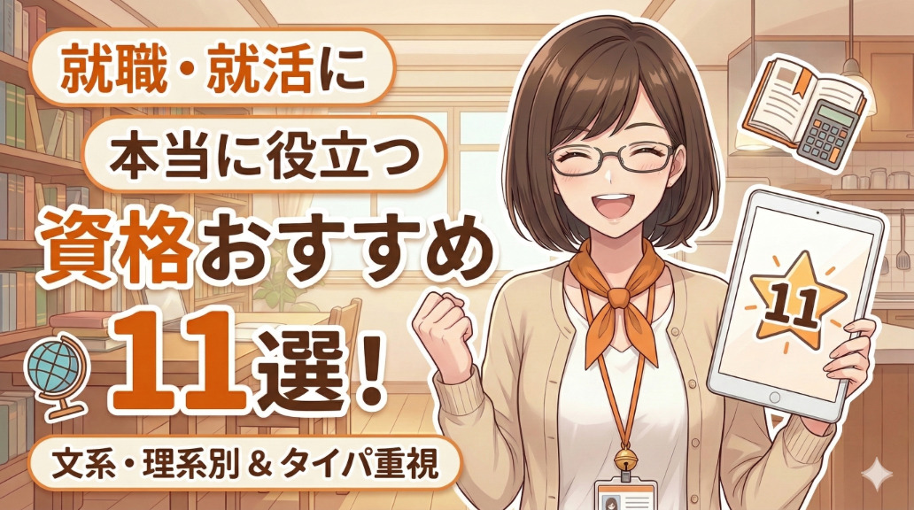 就職 役立つ 資格 おすすめ記事アイキャッチ画像